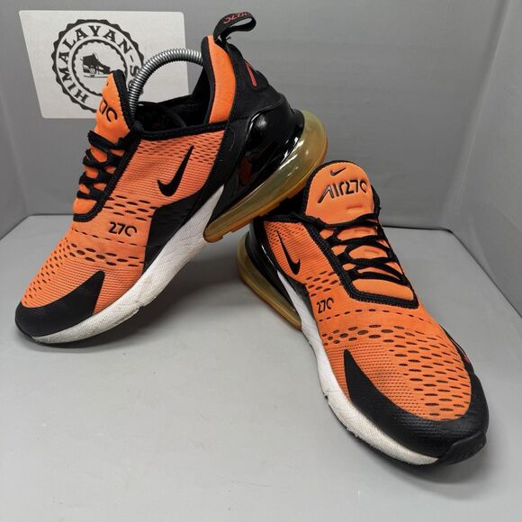Nike Air Max 270 SF Giants Sneakers Orange Black White Men Size 9 Preowned main image 12